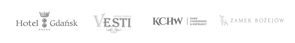 przykłady logo, w których użyto font szeryfowy