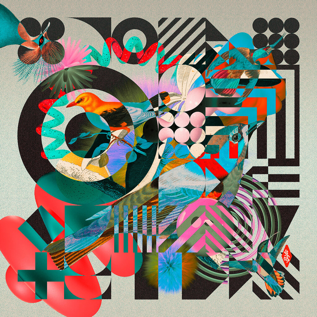 trendy w grafice 2024, new maximalism
