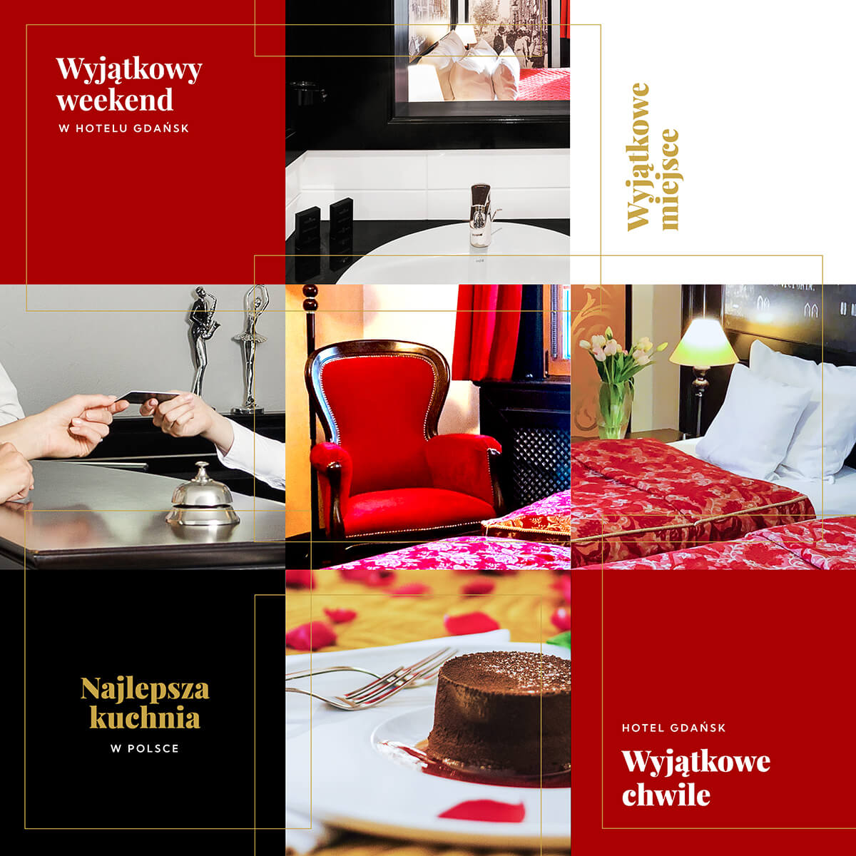 hotel gdansk siatka Hotel Gdańsk siatka grafik do social mediów