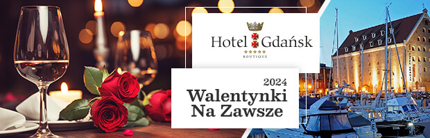 hotel gdansk rollup stopka walentynki Hotel Gdańsk stopka mailowa walentynki