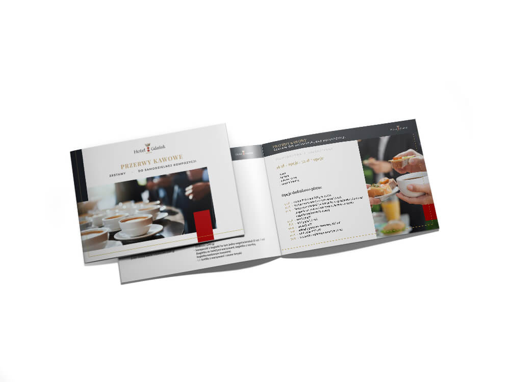menu Hotel Gdańsk menu kawa
