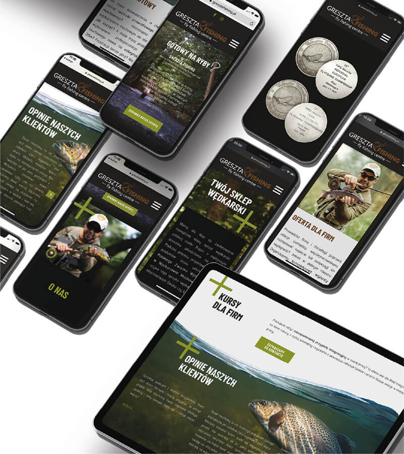 kolaż wizualizacji, przedstawiających materiały dla Transprzęt