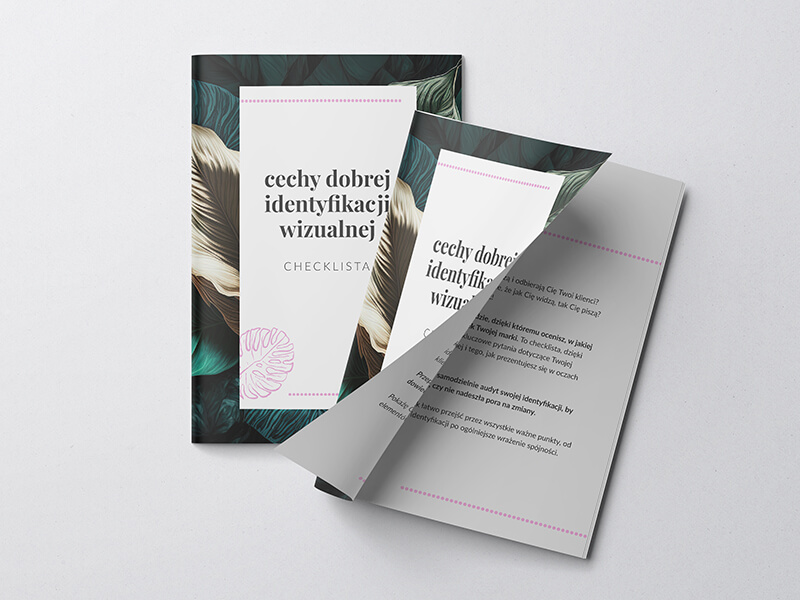 checklista cechy dobrej identyfikacji wizualnej, wizualizacja