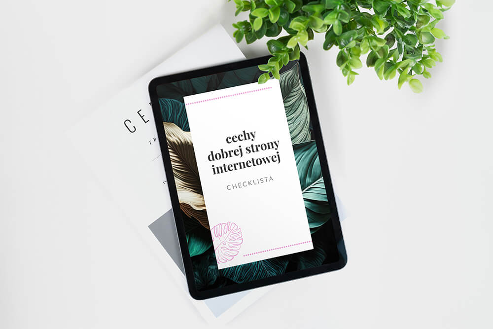 widok checklisty na ekranie tabletu